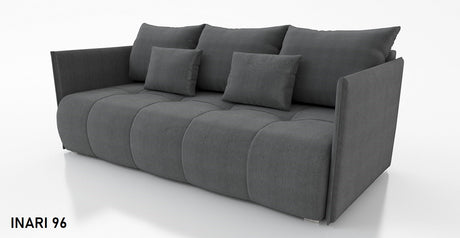 NIEUW! SLAAPBANK NESS 199CM VERING + SCHUIM / KLEURKEUZE