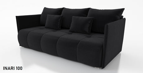 NIEUW! SLAAPBANK NESS 199CM VERING + SCHUIM / KLEURKEUZE