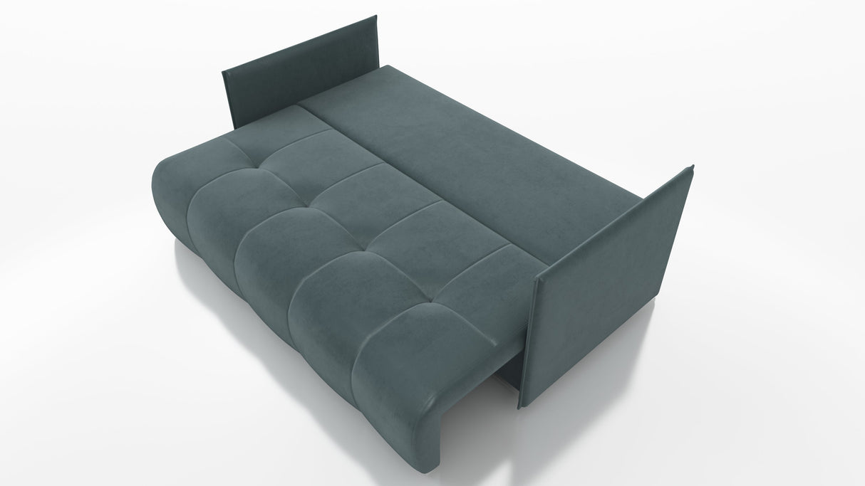 NIEUW! SLAAPBANK NESS 199CM VERING + SCHUIM / KLEURKEUZE