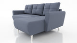ECKSOFA BETT MONE UNIVERSAL 228cm JASMINE 90 LEICHT ZU REINIGENDER STOFF / BONELLFEDERN + SCHAUMSTOFF
