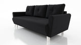 Slaapbank, keuze uit meerdere kleuren, 221 cm, Seasy Clean stof / Bonell veren + schuim