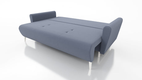 Schlafsofa MONE Farbauswahl 221CM Seasy Clean Stoff / Bonellfedern + Schaumstoff