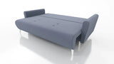 SOFA BETT MONE 221CM JASMINE 90 LEICHT ZU REINIGENDER STOFF / BONELLFEDERN + SCHAUM