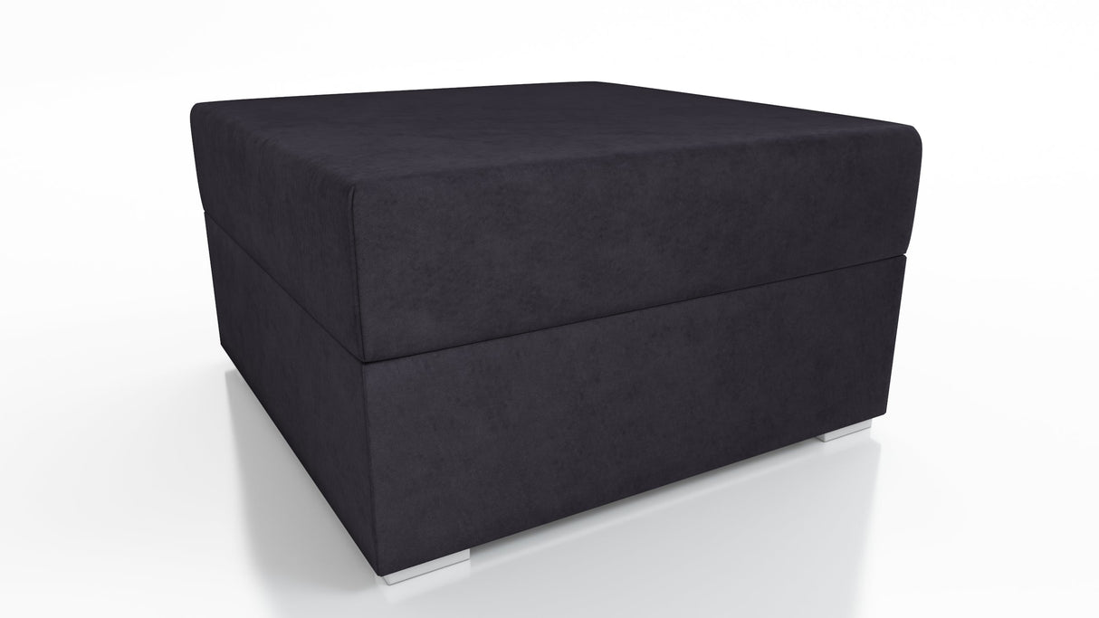 ECKSOFA BETT FINO 228CM + PASSENDER HOCKER / FEDERN + SCHAUMSTOFF