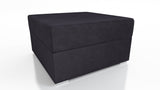ECKSOFA BETT FINO 228CM + PASSENDER HOCKER / FEDERN + SCHAUMSTOFF