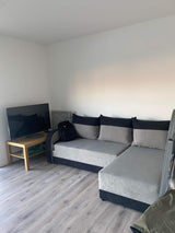 ECKSOFA BETT ALEXIS 228cm universal RECHTE/LINKE ECKE / SCHAUM