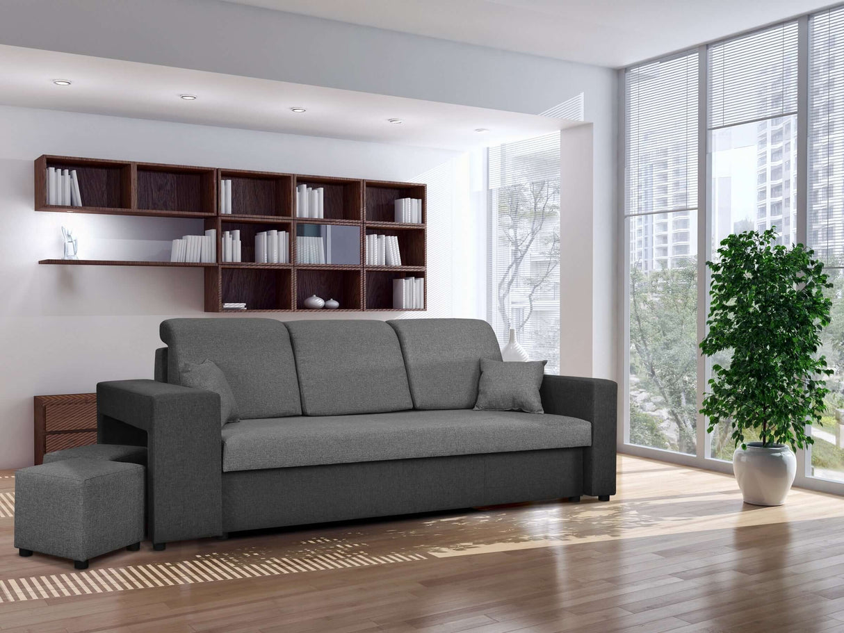 Slaapbank Bali 236cm / Bonell-veren + schuim