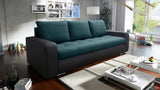 Slaapbank Davy 228cm / Bonell-veren + schuimkleur naar keuze
