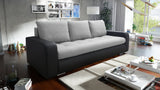 Slaapbank Davy 228cm / Bonell-veren + schuimkleur naar keuze