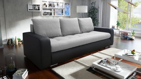 Slaapbank Davy 228cm / Bonell-veren + schuimkleur naar keuze