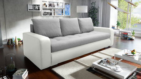 Slaapbank Davy 228cm / Bonell-veren + schuimkleur naar keuze