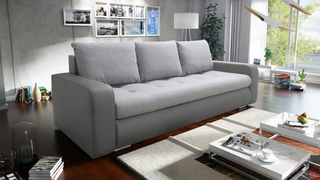 Slaapbank Davy 228cm / Bonell-veren + schuimkleur naar keuze