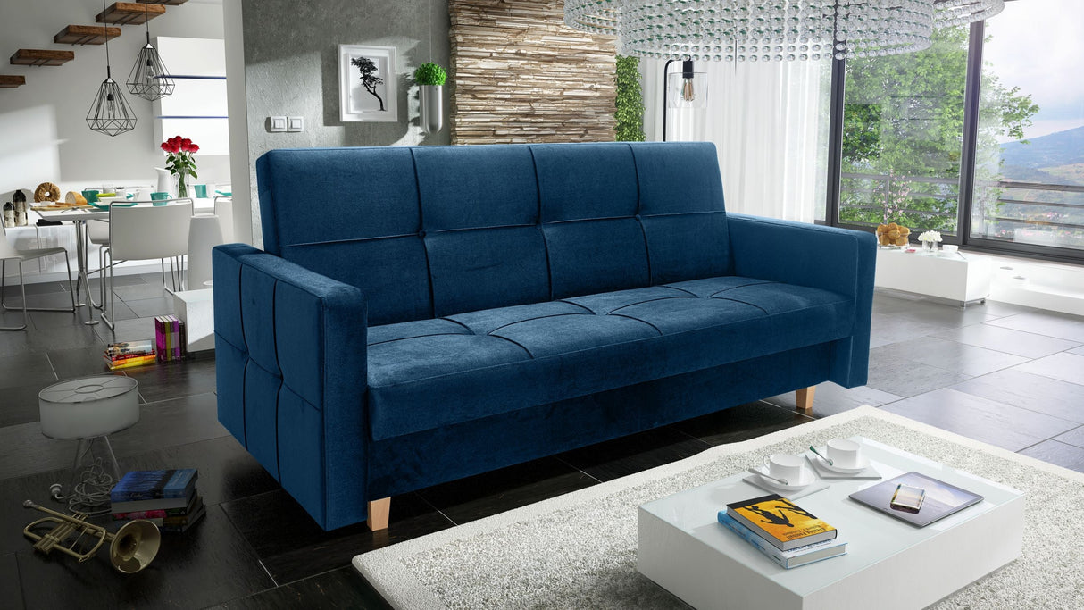 Slaapbank Cosmo 210cm Kronos 09 / Veren + Schuim
