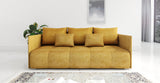 NIEUW! SLAAPBANK NESS 199CM VERING + SCHUIM / KLEURKEUZE