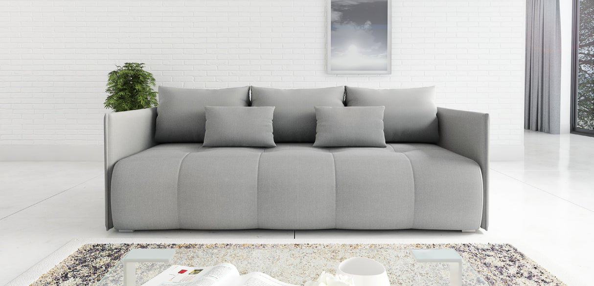 NIEUW! SLAAPBANK NESS 199CM VERING + SCHUIM / KLEURKEUZE