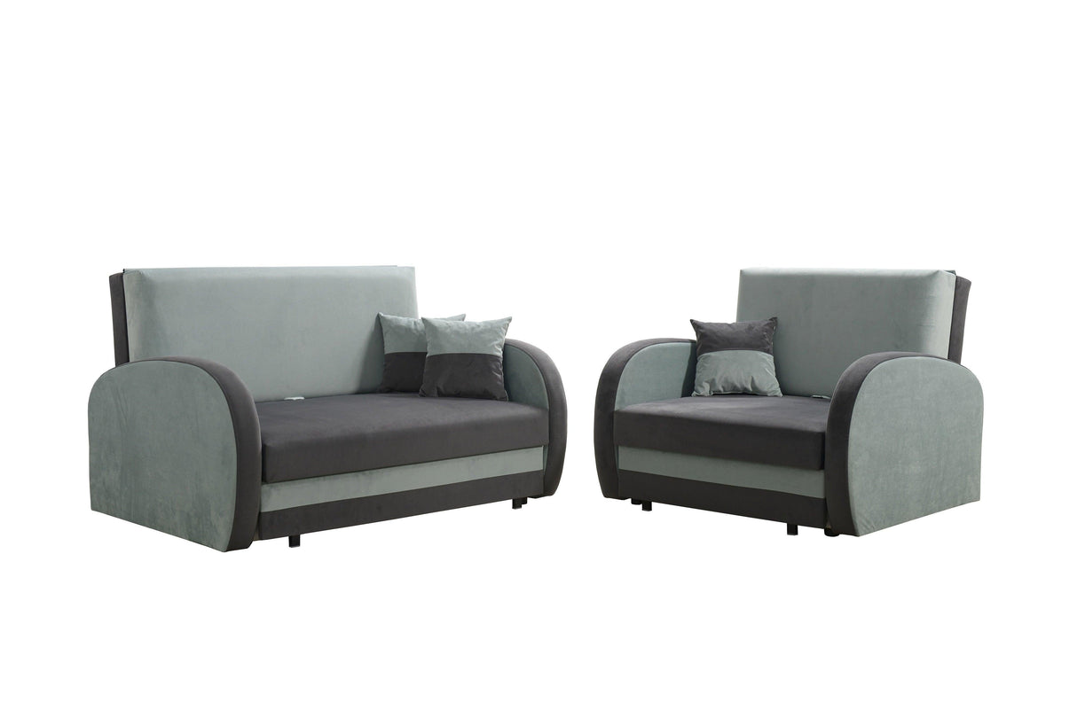 SINGLE SOFA BED TOLA 100CM *CHOICE OF COLORS* EASY CLEAN FABRIC / FOAM
