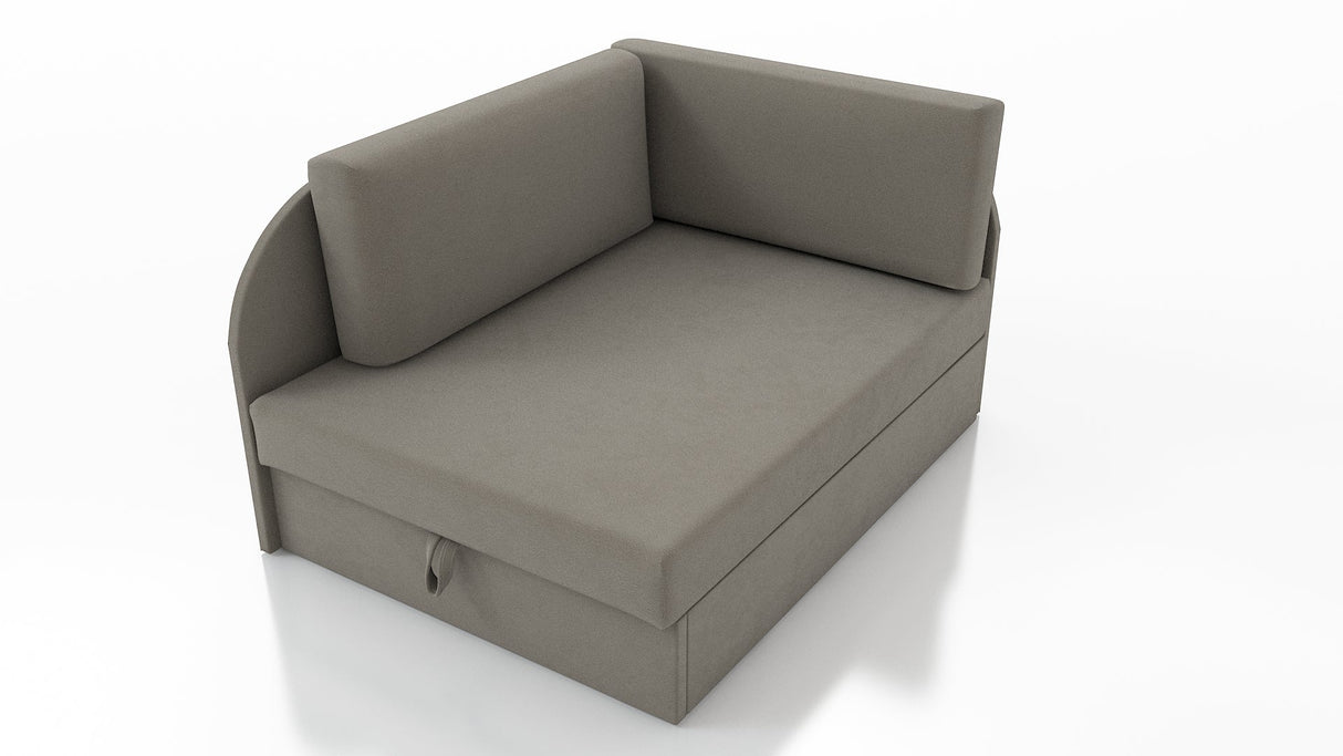 UNIVERSAL CORNER SOFA BED KUBUS CUBE GREY Children room