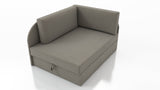 UNIVERSAL CORNER SOFA BED KUBUS CUBE GREY Children room