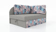 UNIVERSAL CORNER SOFA BED KUBUS CUBE GREY / TEDDY Children room